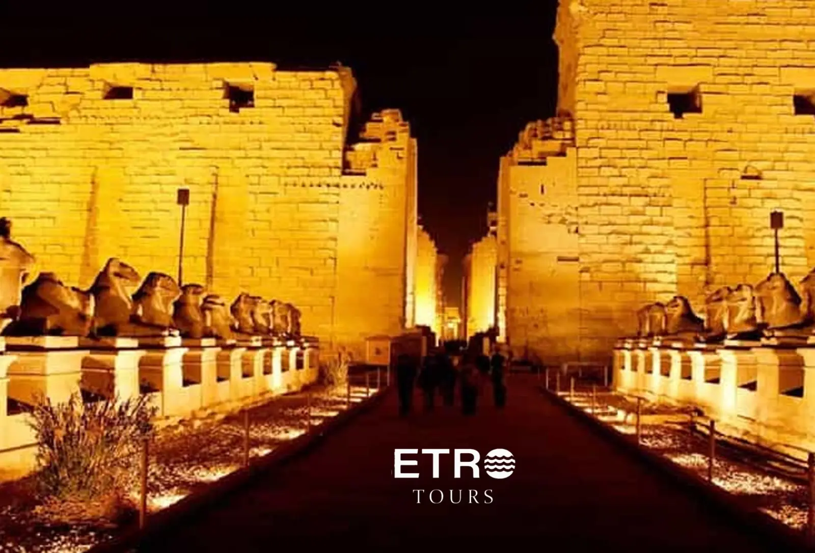 Sound and Light Show at Karnak Temple with Private Transport