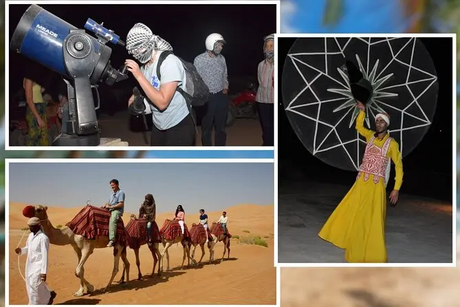 Super Safari 5 In 1 Quad Camel Ride Dinner African Nubian show stargazing in sharm